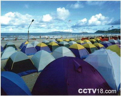 碧海浴场风景图